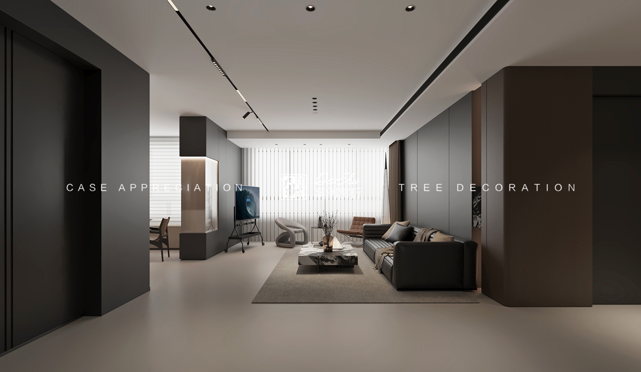 富力尚悦台120㎡意式风格效果图