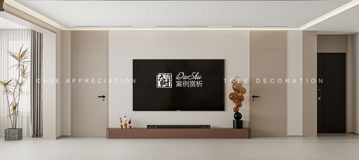 观江国际120㎡意式风格效果图