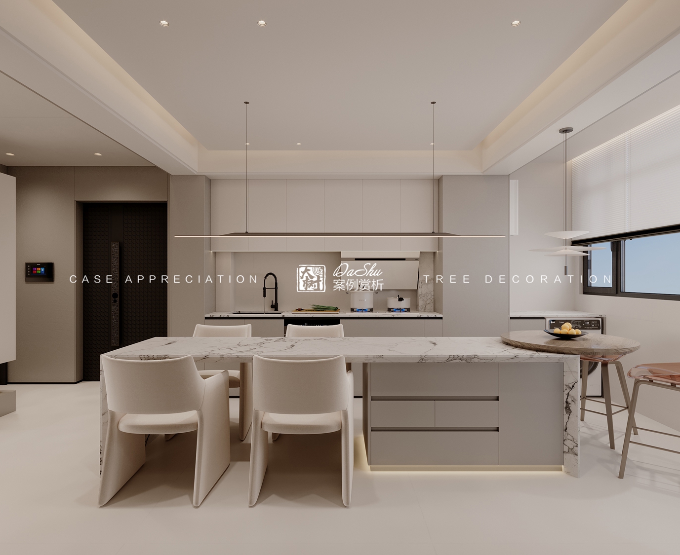 兴达观澜城·金领域101㎡现代风格效果图